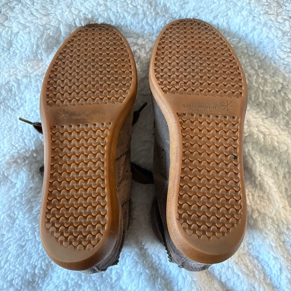 ISABEL MARANT bobby wedge sneakers - Picture 9 of 11